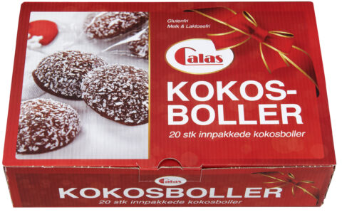 Julekokosboller 20 stk 400 g