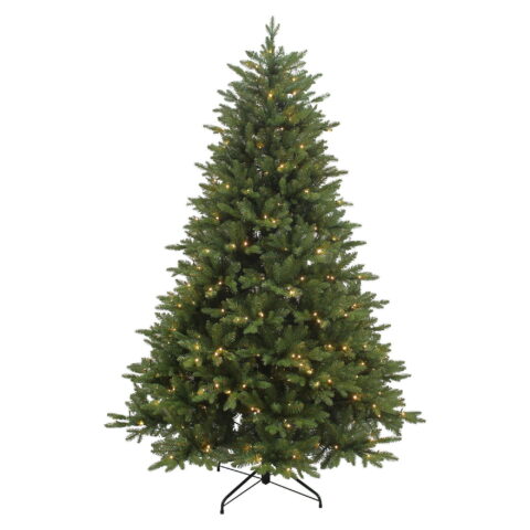 Juletre 210 cm 350 LED-lys varmhvit Geilo