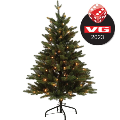 Juletre 120 cm 120 LED-lys varmhvit Gol