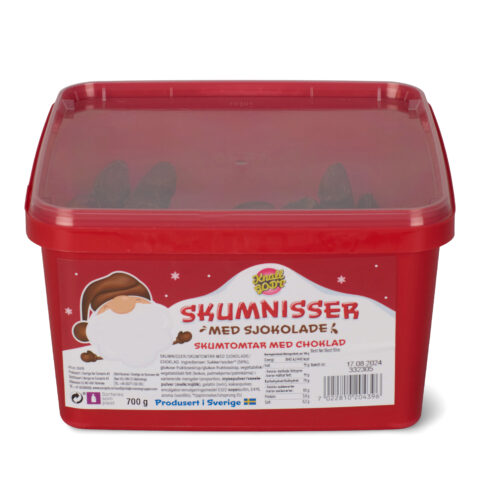 Skumnisser med sjokoladetrekk 700 g