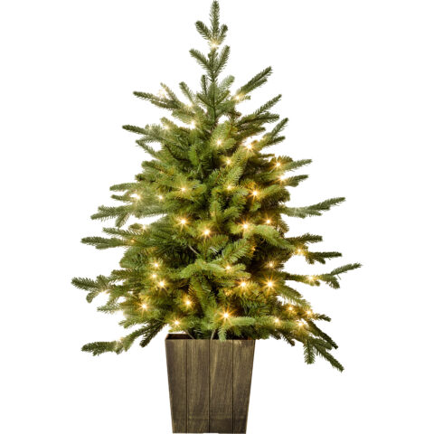 Juletre i potte 100 cm LED Oppdal