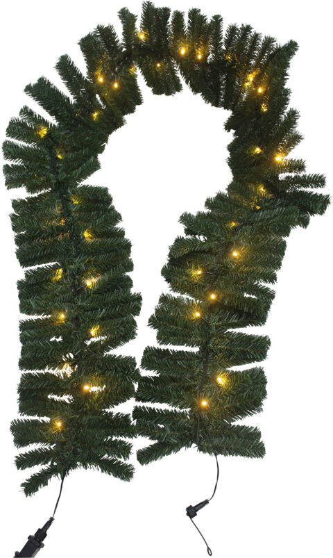 Girlander 2,5 m 40 LED påbygg Stranda