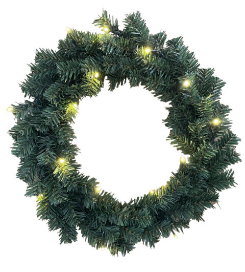 Dørkrans  40 cm 15 LED-lys Dovre