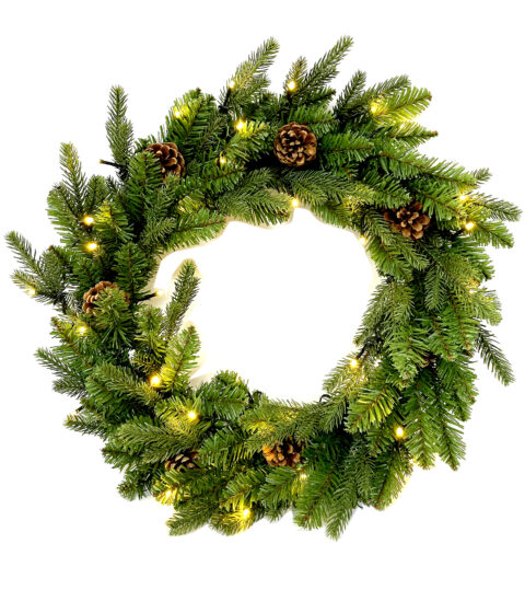 Dørkrans 60 cm  40 LED-lys Rondane