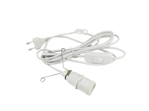 Ledning 3,5 m til julestjerne m/ lampeholder