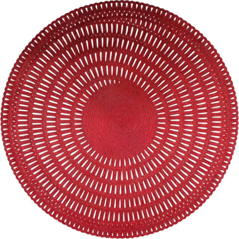 Spisebrikke rød ø 38 cm