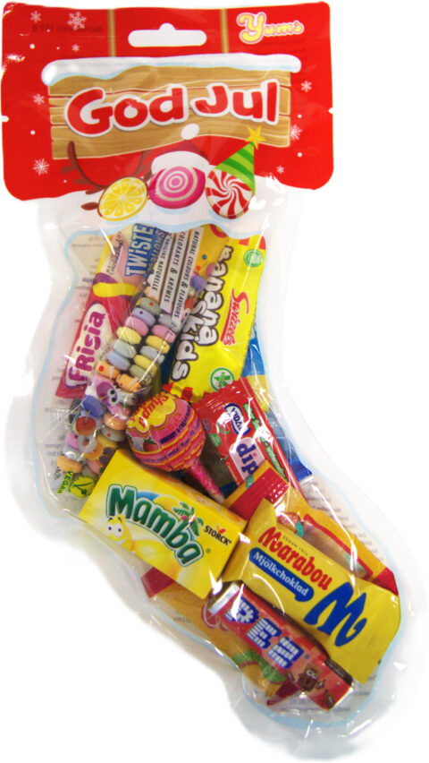 Julestrømpe 159 g Yums