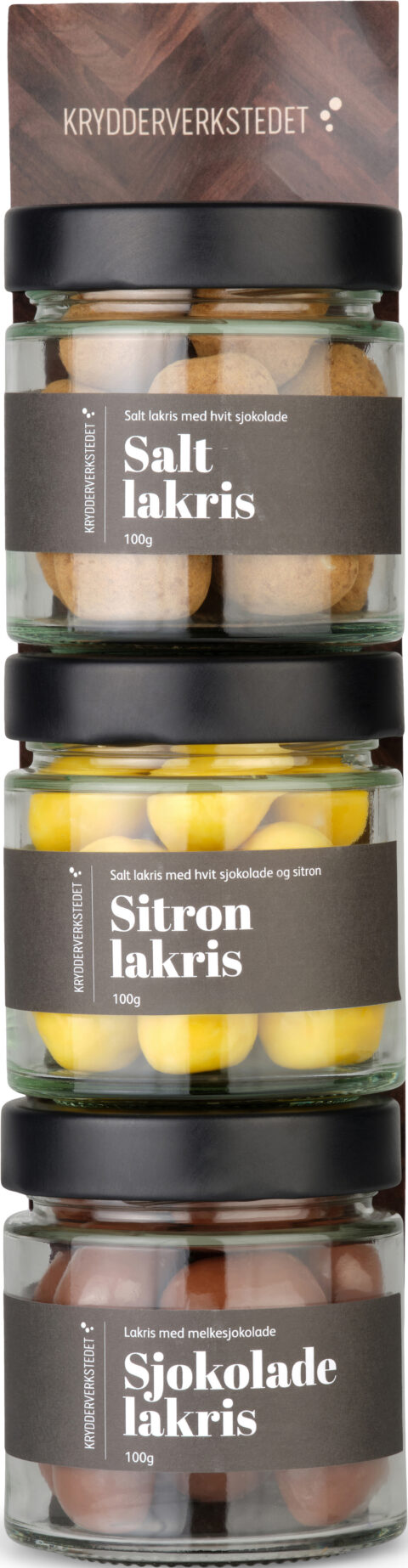 Lakristårn 3×100 g Krydderverkstedet