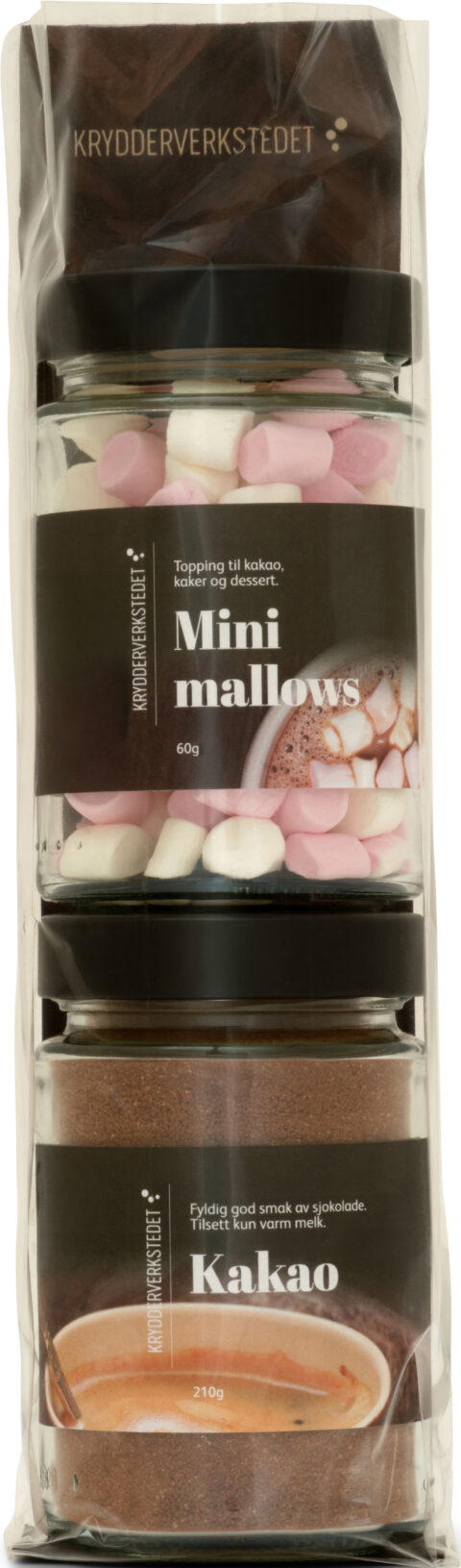 Gavesett kakao og marsmallow 270 g Krydderverkstedet