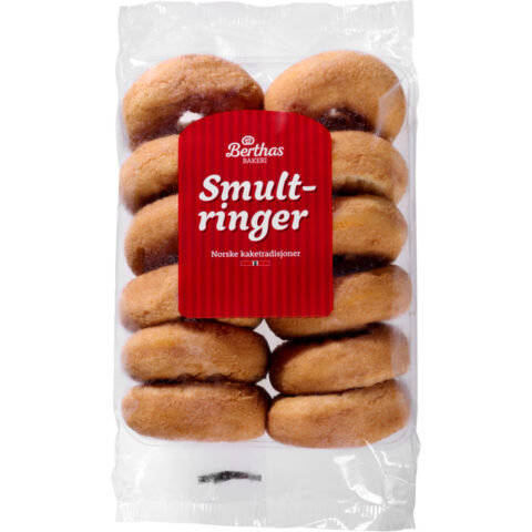 Smultringer 12-pk 440 g, Berthas