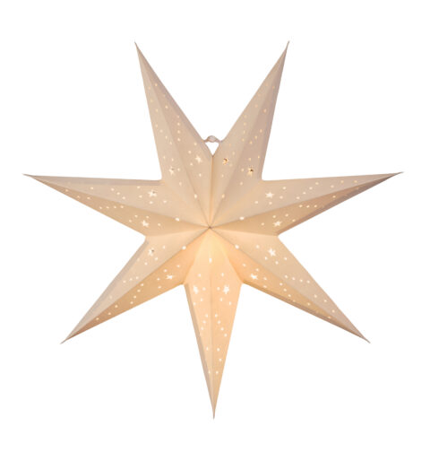 Julestjerne 45 cm hvit Polaris