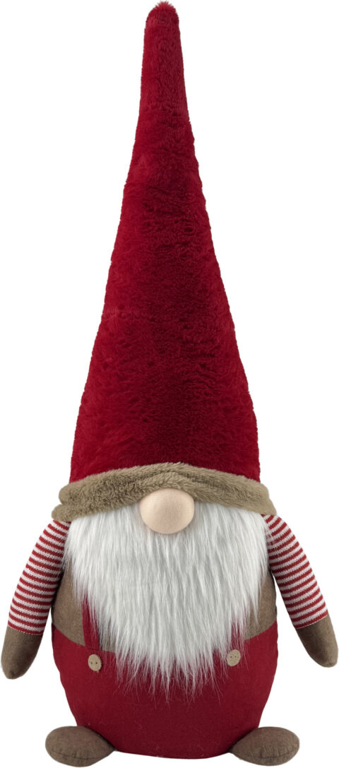 Nisse Bignose 85 cm rød tekstil