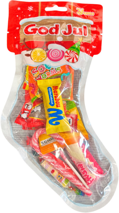 Julestrømpe 161 g Yums